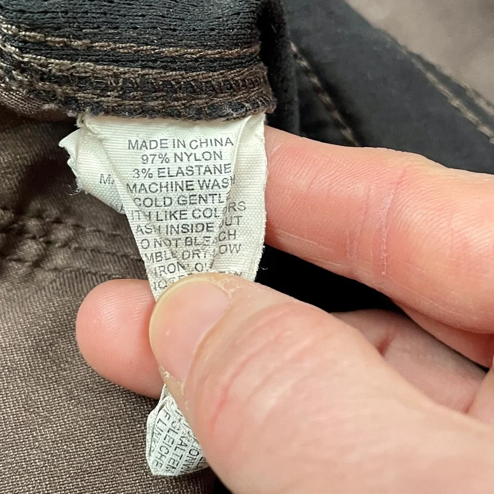 prAna Men's Zion Pant in Mud Brown Size 33W  32L M4ST32116 - Picture 4 of 12